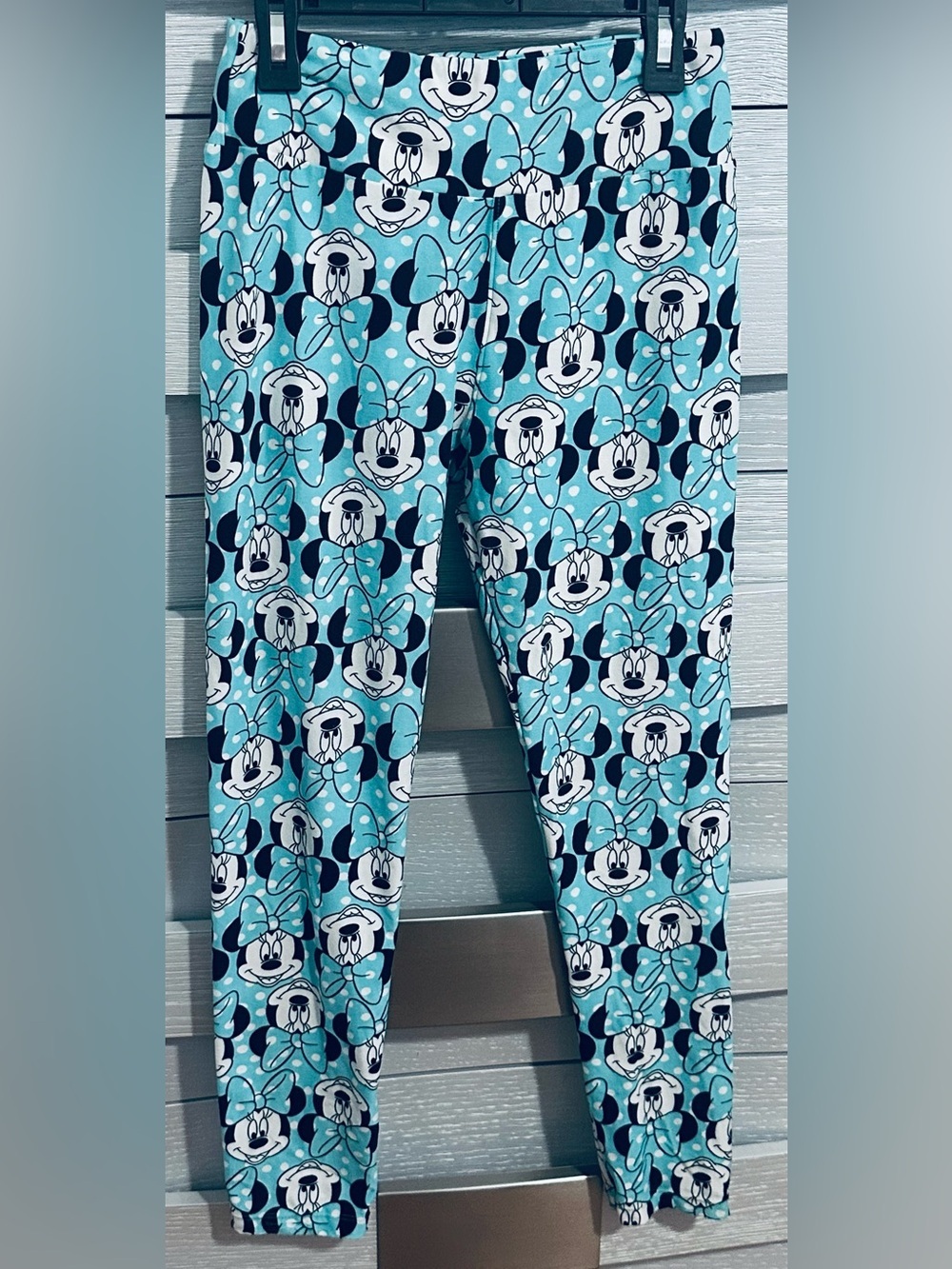 Minnie Mouse Leggings, One Size ( runs small ) Elastic Band
